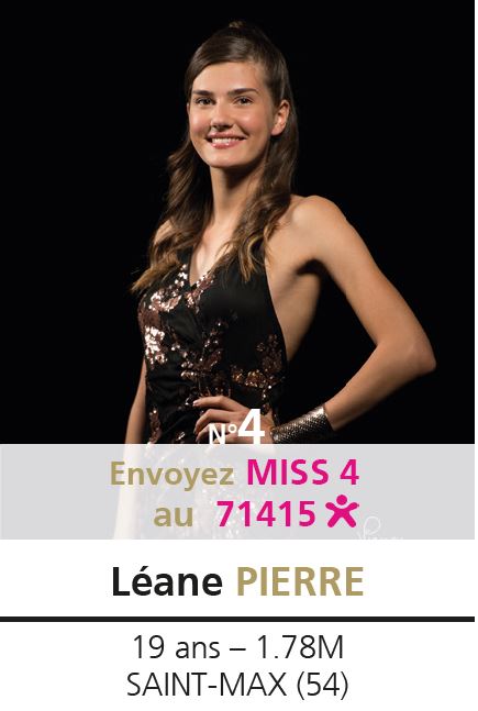 election miss lorraine election Candidate N° Léane PIERRE vote