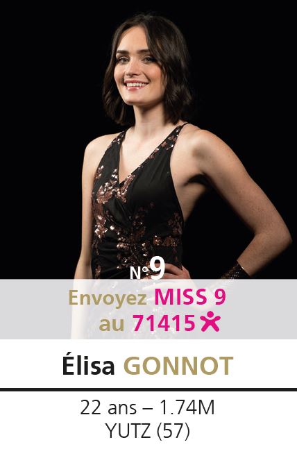 election miss lorraine election Candidate N° Élisa GONNOT vote