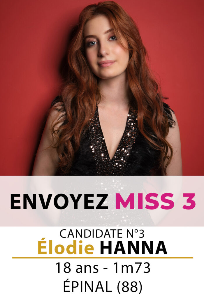 election miss lorraine miss lorraine Candidate N° Élodie HANNA