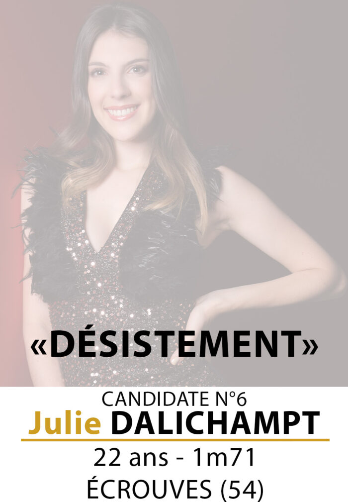 election miss lorraine miss lorraine Candidate N° Julie DALICHAMPT