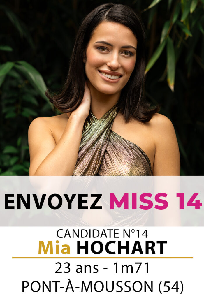 election miss lorraine miss lorraine Candidate N° Mia HOCHART