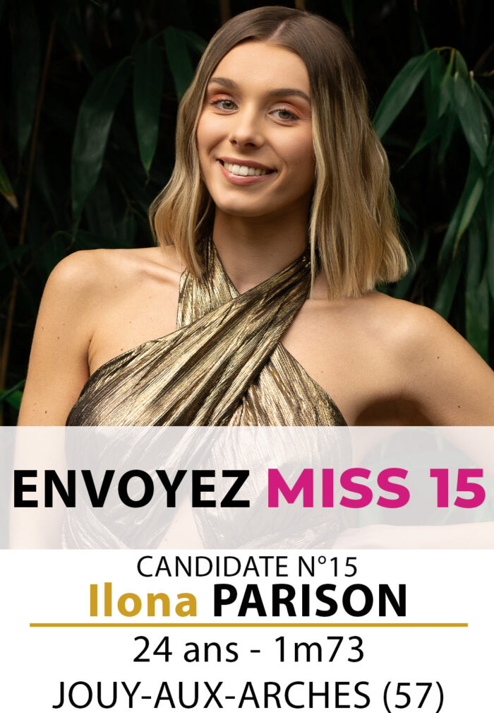 election miss lorraine miss lorraine Candidate N° Ilona PARISON