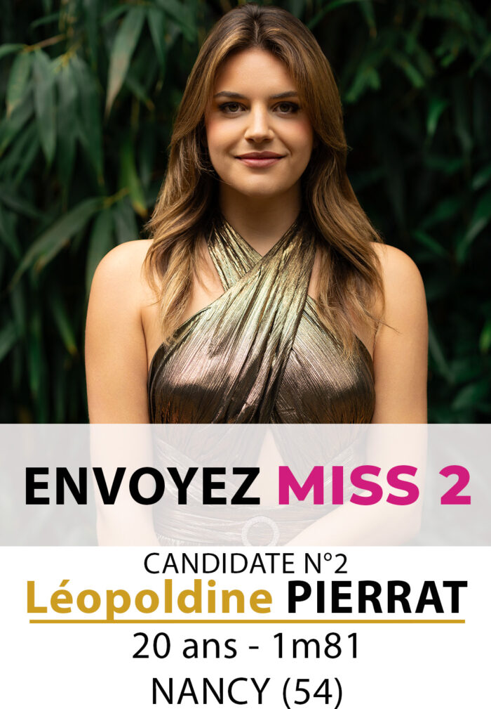 election miss lorraine miss lorraine Candidate N° Léopoldine PIERRAT