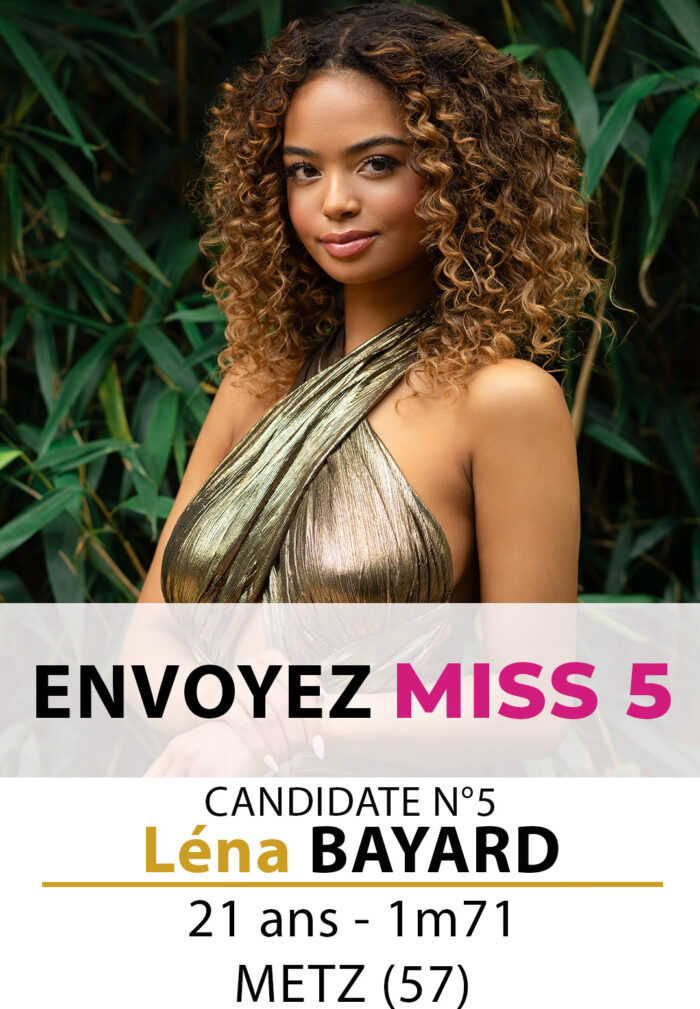 election miss lorraine miss lorraine Candidate N° Léna BAYARD