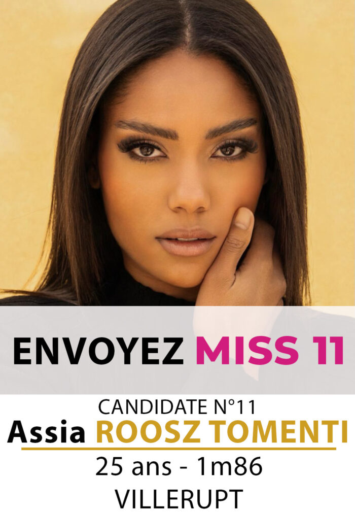 election miss lorraine miss meurthe et moselle Candidate N° Assia ROOSZ TOMENTI