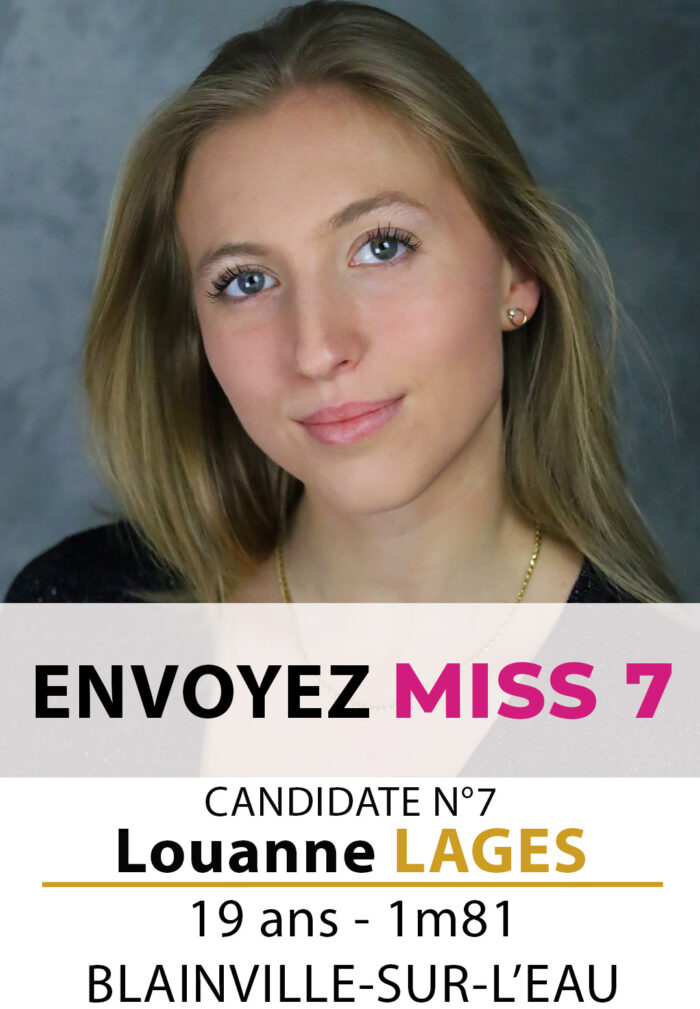 election miss lorraine miss meurthe et moselle Candidate N° Louanne LAGES