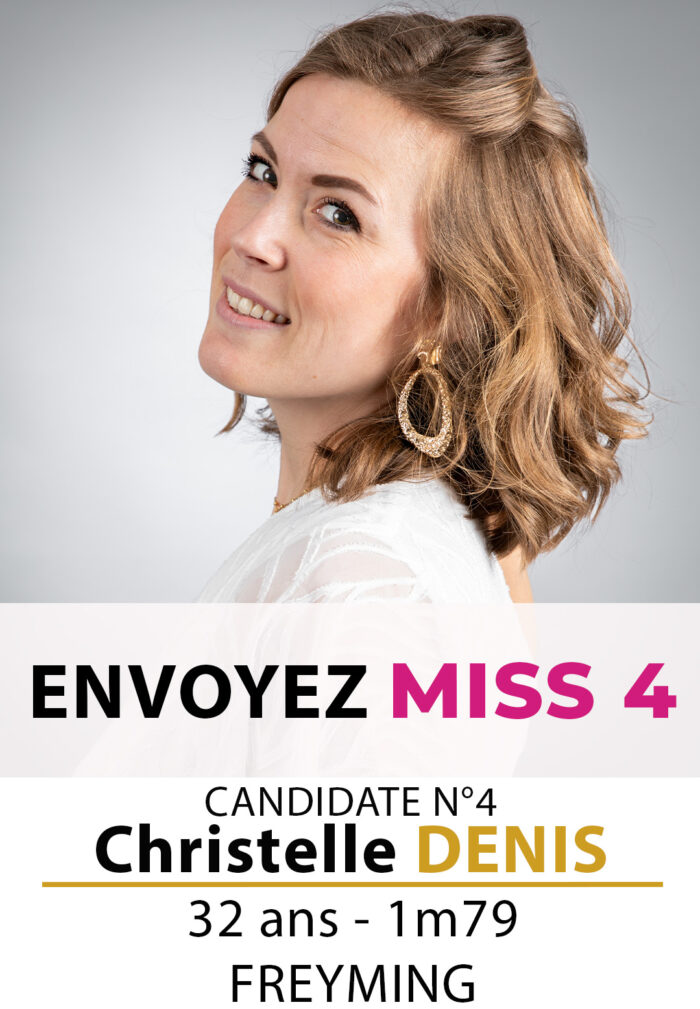 election miss lorraine miss moselle Candidate N° SMS Christelle DENIS