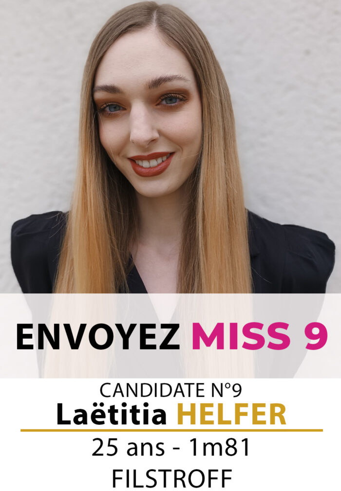election miss lorraine miss moselle Candidate N° SMS Laetitia HELFER