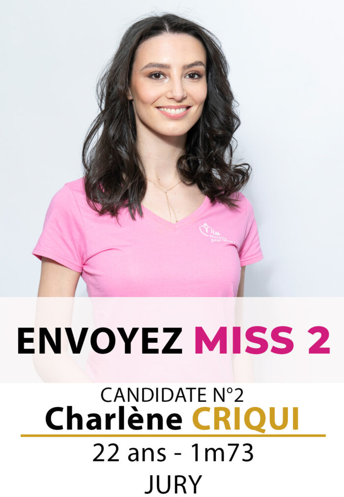 election miss lorraine miss moselle N° Charlène CRIQUI