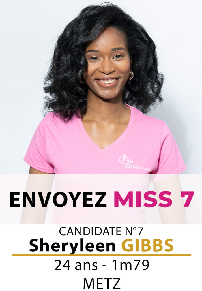 election miss lorraine miss moselle N° Sheryleen GIBBS